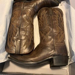 Lucchese Boots. Leather. Sized 10.5